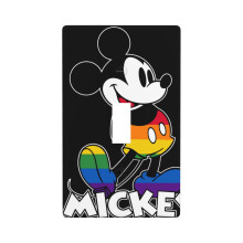 Plaque de finition pour interrupteur simple Mickey Mouse, motif dessin animé, décorative, style Noël.