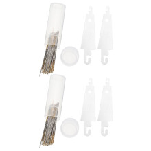 2 sets breinaalden voor naaien, kruissteekgereedschap, metaal