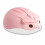 Kabellose Maus, niedliche Hamsterform, Computermaus, 1200 DPI (Pink) 1