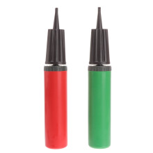 Luchtpomp voor opblaasbare artikelen, draagbare bandenpomp, 2 stuks, handmatige plastic ballonpomp, betaalbare prijs.