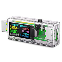 USB 3.0-Tester, digitales Multimeter mit IPS-Farbdisplay