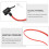Pump Reusable Bikes Inflator Connect Pipe New Style 5