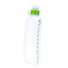 Waterflessen met gebogen vorm, waterkoker, geëxtrudeerd plastic, geschikt voor buitensporten, hardlopen en fitness, zachte riem