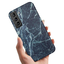 Kompatibel mit Samsung Galaxy S22 Plus – Hülle/Handyhülle Marmor mehrfarbig