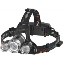 Scheinwerfer, 3000 Lumen, LED, Schwarz