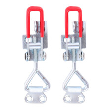 Lot de 2 loquets Ă bascule robustes en fer, pour fumeurs