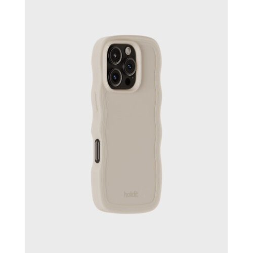 Συμβατό με iPhone16Pro Max Cover Wavy Light Beige 1
