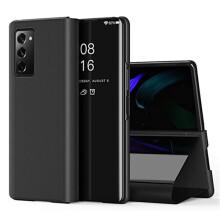 Praktische Leman-Hülle – kompatibel mit Samsung Galaxy Z Fold2 (Schwarz)
