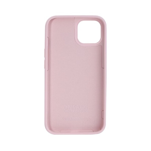 Θήκη κινητού ONSALA συμβατή με iPhone 14 / 13 από σιλικόνη σε ροζ χρώμα 2