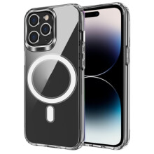 Yhteensopiva iPhone 14Pro:n kanssa, AirBag MagSafe -suojakuori, läpinäkyvä