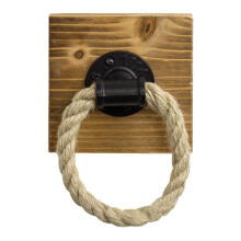 Kleiderbügel, Wandhandtuchring, Badezimmerhandtuchhalter, Handtuchständer aus Holz, einfacher Handtuchring