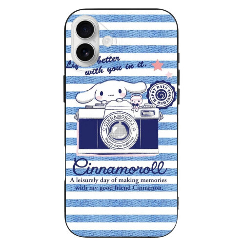 Θήκη Cinnamoroll TPU για iPhone16Plus – Εξαιρετικά λεπτή, ανθεκτική σε κραδασμούς,