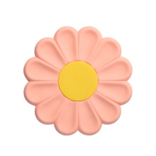 Silicone Daisy Flower Table Mats - Compatible with Hot Pots & Pans - Non-Slip, Heat Resistant, Anti-Scald Countertop Protectors