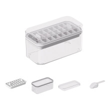 Bandeja de gelo para decoração de Natal Jacenvly, em promoção para ambientes internos, ideal para cerveja. Caixa de gelo de grande capacidade com