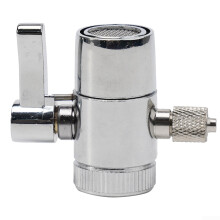 Adaptateur de robinet G1/4 pouce, vanne de dérivation, filtre à eau sur comptoir, tuyau de raccordement