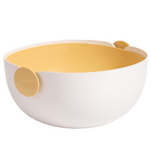Conjunto de 2 peneiras e escorredores, peneira resistente para pia de cozinha, ideal para lavar frutas, legumes, macarrão e massas - compatível com