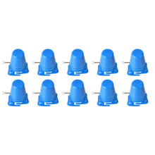 10 stuks opwindbare robotjes met poten, speelgoed voor kinderen met bewegingsmechanisme, blauw