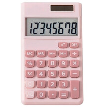 Mini calculadora, calculadora de bolso, 8 dígitos, bateria solar, calculadora de mesa, calculadora, calculadora simples com funções padrão,