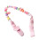 Baby Beads Αλυσιδωτό Σχοινί Ομοιόμορφο Κλιπ Πιπίλας με Αντιπτώσεις, Λουρί για Θηλές 1