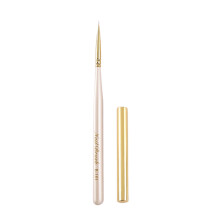 Hesroicy Nail Art Pen Flexible Nib Non-shedding Nylon Wool Soft Bristles DIY with Lid UV Gel Painting Drawing Smudge Brush Nail Supplies