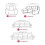 1-, 2-, 3- oder 4-Sitzer-Sofaüberzug, elastischer Stretch-Bezug, passend für Sofamöbel 2