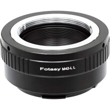 Verstellbarer M42-Objektiv-auf-L-Mount-Adapter, 42-mm-Schraubgewinde-Objektiv-S-Adapter, kompatibel mit Panasonic S1, S1H, S1R und S4