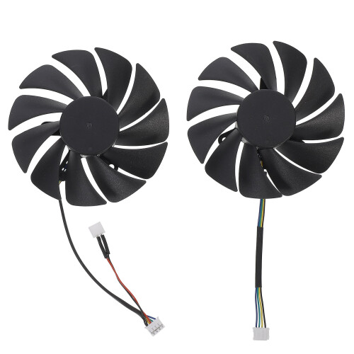 1 Pair Replacement GPU Cooler Compatible for PLA09215B12H GPU Cooling Fan