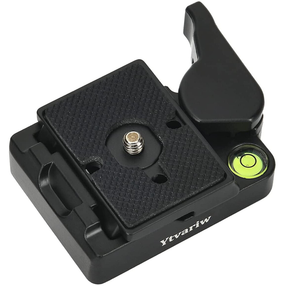 323 Rc2 Quick Release Plate Adapter, Rapid Connect Adapter With Quick Release Plate Compatible For Manfrotto Monopod, 9164030919235