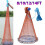 WSYW10ft Stål Sinker Saltvandsfiskeri Cast Net Disc Throw Håndline Mesh 1