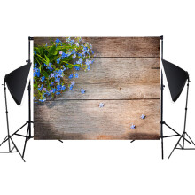Winysin3D Hintergrundstoff mit Holzmaserung-Imitation für Fotografie-Aufnahmen