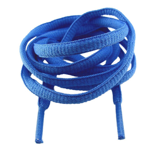Schnürsenkel – Meeresblau – Rund – Oval [160 cm] Blau, Einheitsgröße