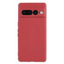Google Pixel7Pro TPU-etui, rød