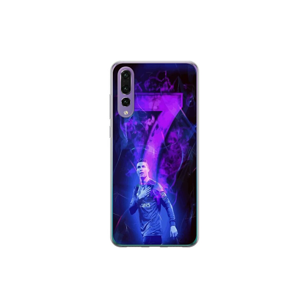 Compatible With Huawei P20 Pro Transparent Case Ronaldo 7 Â Football Legend In Action For Fans 9164030920750