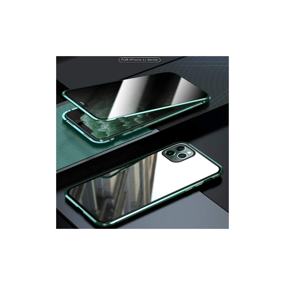 Privacy Protection Metal Case For Compatible With Iphone 14Pro Max Green 9164030920408