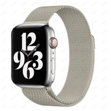 Correa Milanese Loop compatible con Apple Watch de 38-49 mm, brazalete metálico para iWatch Series 9-3, SE, Ultra2, 40 mm, 41 mm, 42 mm, 44 mm, 45
