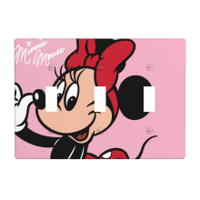 Plaque de finition pour interrupteur simple, motif Mickey Mouse, style anime, décorative, pour interrupteur triple, décoration de Noël.