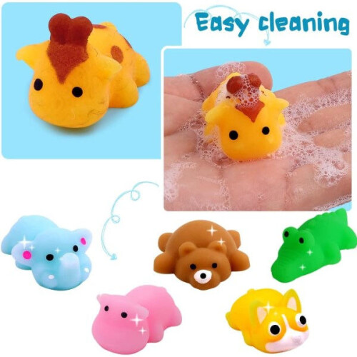 18 τεμάχια παιχνίδια Mochi Squishy - Μίνι παιχνίδια Squishy με ζώα της ζούγκλας - Παιχνίδια 2