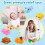 18 τεμάχια παιχνίδια Mochi Squishy - Μίνι παιχνίδια Squishy με ζώα της ζούγκλας - Παιχνίδια 4