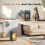Space Heater 1000W Electric Ceramic Tower Heater with Remote/Night Light/Timer 4