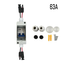 Interrupteur sectionneur PV DC/AC 30A IP65 Disjoncteur de déconnexion pour panneaux solaires