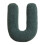 Μεγάλη Προσφορά! Βελούδινη Μαξιλαροθήκη με Αρχικά Γράμματα, Συμβατή με Poaug, 1