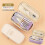 Astuccio per matite viola beige definitivo 1