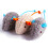 Παιχνίδι Skitter Critters Catnip Mouse για Γάτες, Πακέτο 3, Τυχαίο Χρώμα 2