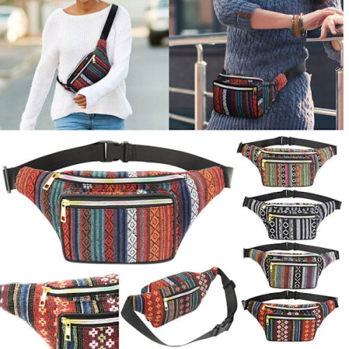 Bolsa de cintura estilo boho