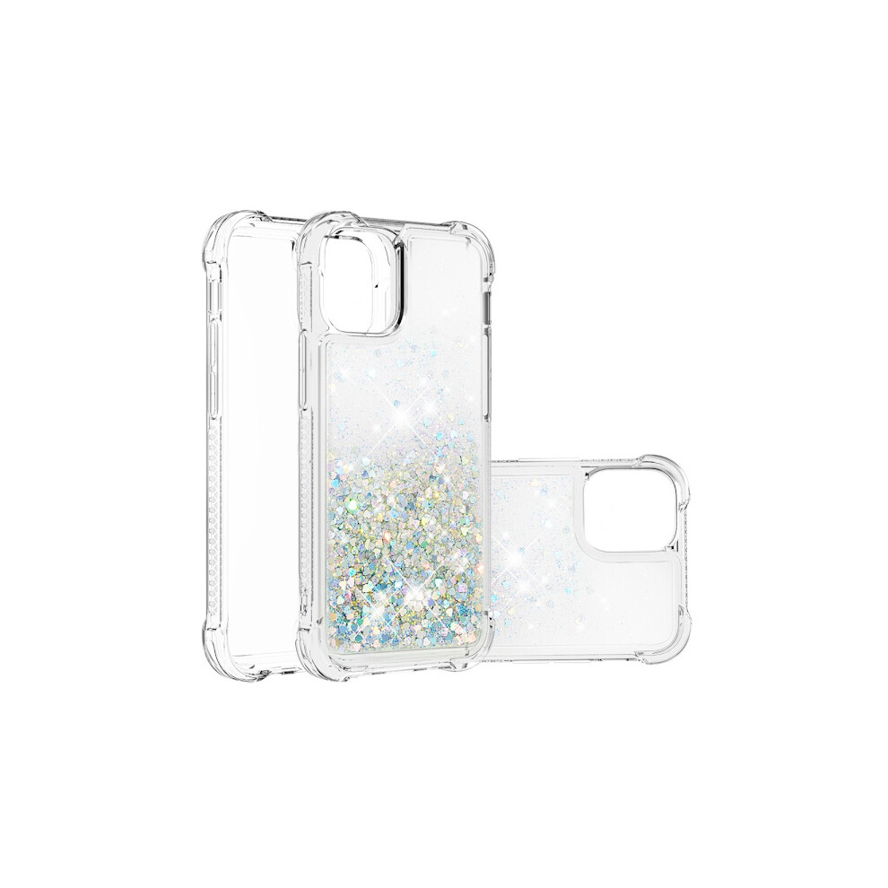 Glitter Bling Tpu Case Compatible With Iphone 13 Pro Max Silver 9164030067653