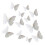 Winysin12pcs3D DIY πεταλούδα PVC Art Decal διακόσμηση σπιτιού αυτοκόλλητα τοιχογραφίας 2