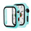 Γυαλί+ Κάλυμμα για συμβατότητα με Apple Watch, 44mm/40mm/42mm/38mm, Προστατευτικό οθόνης + 1