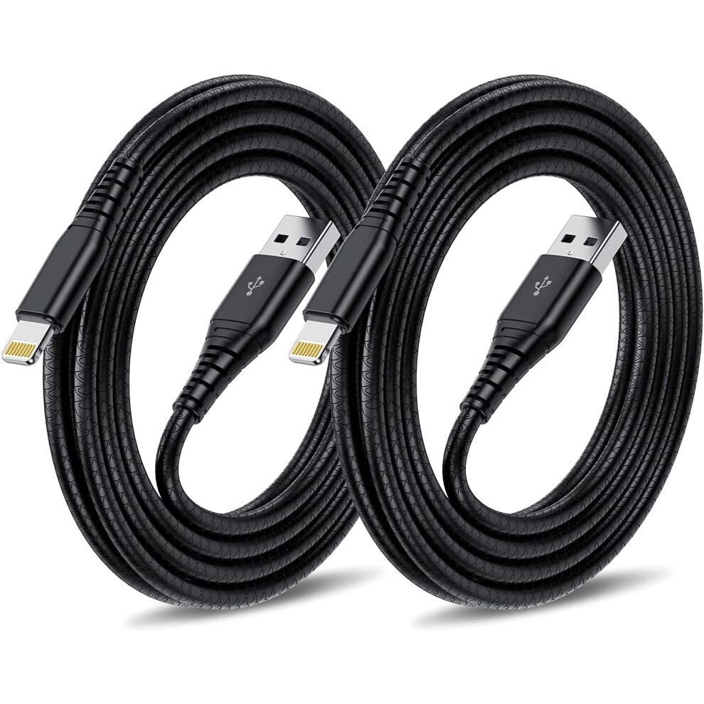 Compatible With Iphone Charger Cable 6Ft, [Apple Mfi Certified] 2Pack 6 Foot Lightning Cable For Ipad Power Charging 9164030068483