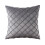 Phantoscope 45 x 45 cm modern grå rutig sammetskudde i polyester (2 st) 4