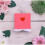 500 etichette adesive a forma di cuore blu 5